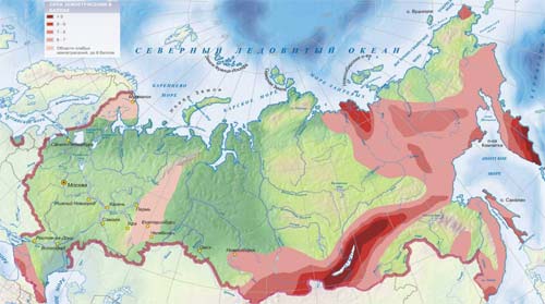 Сейсмоопасные зоны России Сейсмоопасные зоны России